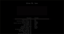 Desktop Screenshot of alexmlee.com