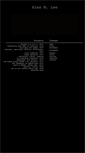 Mobile Screenshot of alexmlee.com